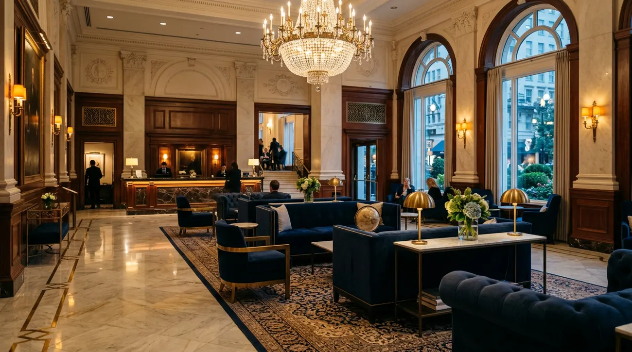 Hospitality concept imagery